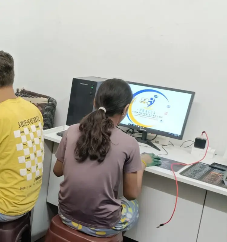 Computer Lab Training at Pragya Computer Academy, Loni Ghaziabad