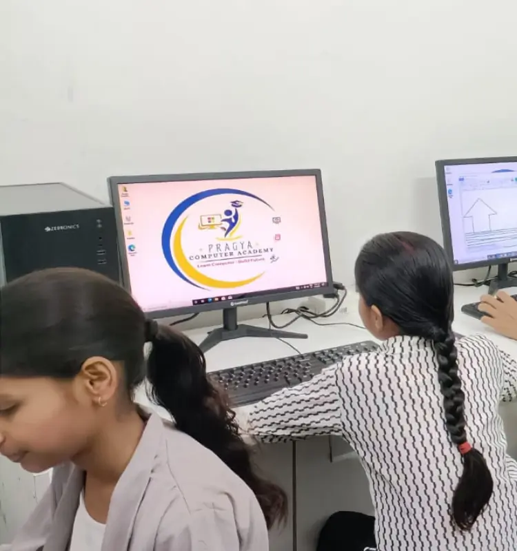 Computer Lab Training at Pragya Computer Academy, Loni Ghaziabad