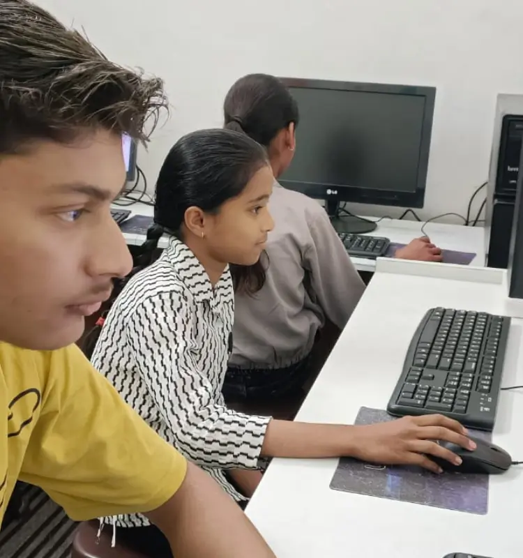 Computer Lab Training at Pragya Computer Academy, Loni Ghaziabad