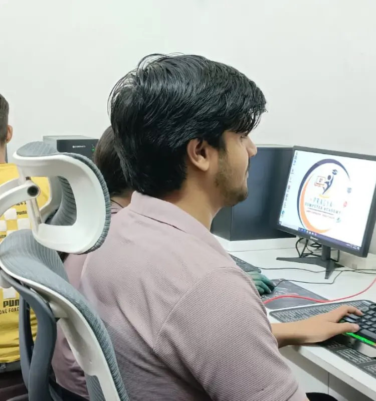 Computer Lab Training at Pragya Computer Academy, Loni Ghaziabad
