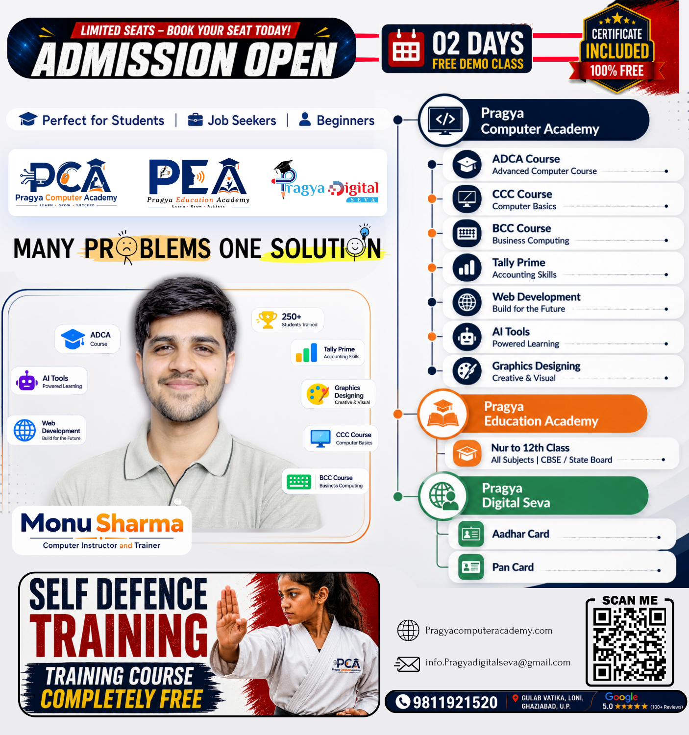 Pragya Computer Academy, Pragya Education Academy and Pragya Digital Seva