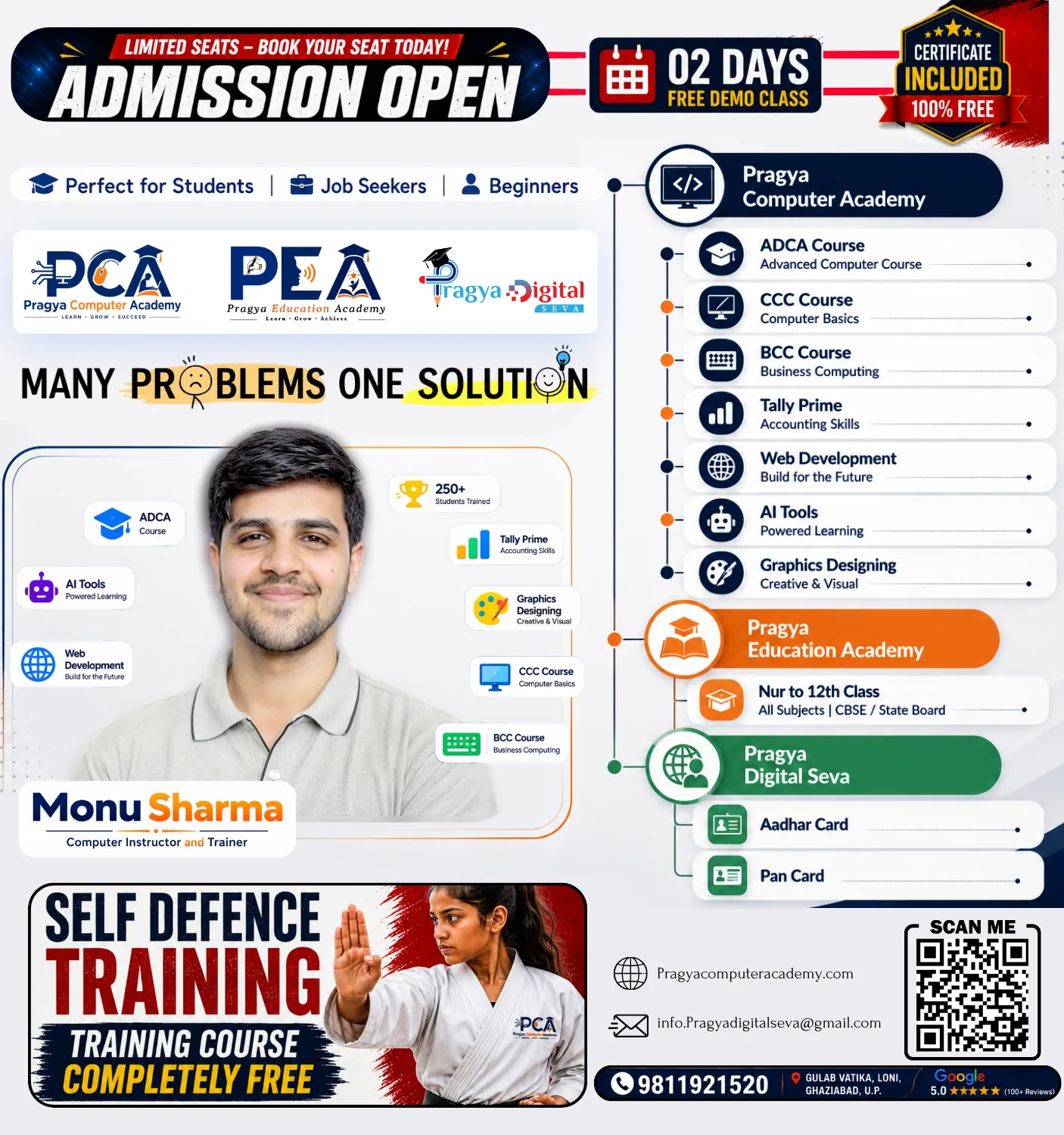 Pragya Computer Academy, Pragya Education Academy and Pragya Digital Seva